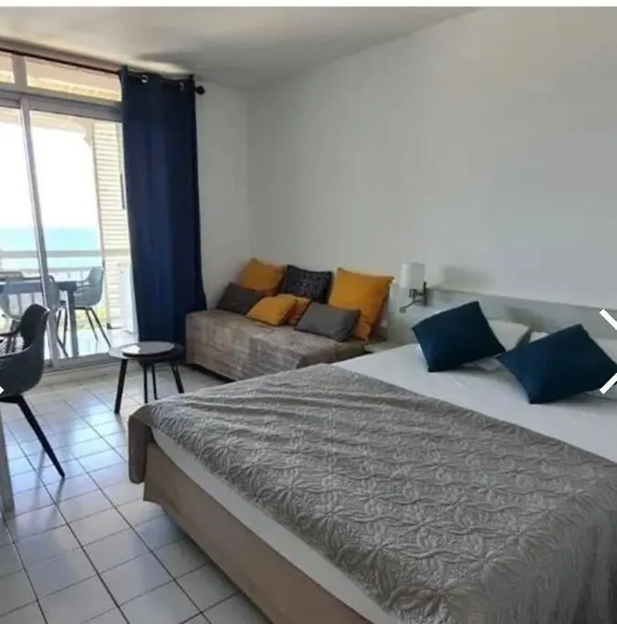 Studio Vue Mer, Acces Piscine Le Diamant