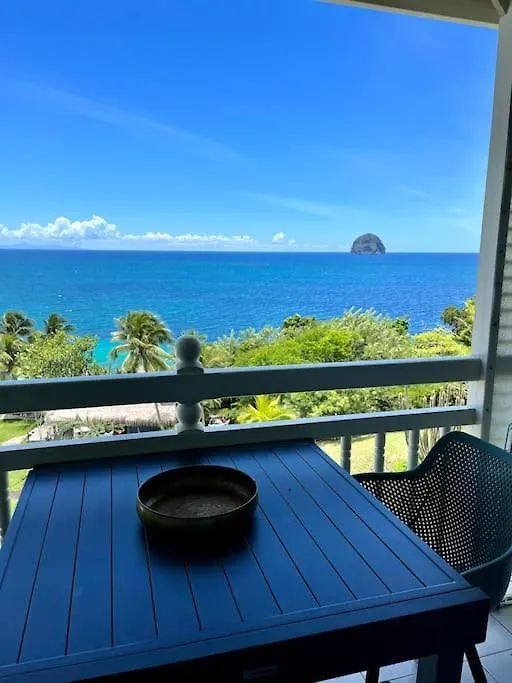 Studio Vue Mer, Acces Piscine Le Diamant